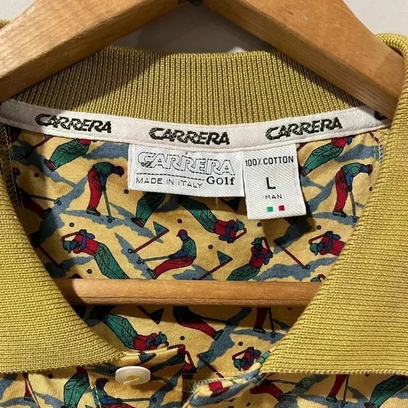Carrera Polo Golf Shirt -  Made in Italy - Picture 3 of 9